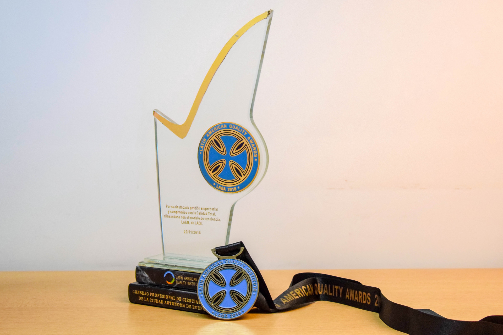 Premio entregado por la Latin American Quality Institute (LAQI)